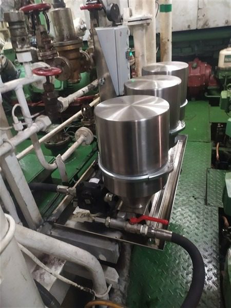 Offline oil filtration for lubeoil on MSM Douro
