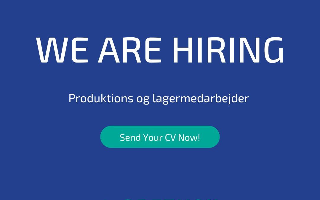 We are Hiring for Our Production